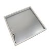 Surface-mounted frame for LED panel (62 cm x 62 cm) quick and easy assembly