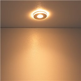 1W LED Mini Recessed Spot "ALDYNE" Sidelight Minispot - 12VDC - IP65 - 3000K