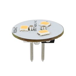 G4 LED pin base bulb / 3 LEDs - 12V AC/DC - Warm white - 1W