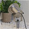 LED garden spotlight 12V, stainless steel IP68