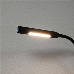LED reading lamp - 3W - 40cm gooseneck - DIMMBAR 230V