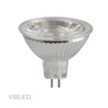 MR16 GU5.3 LED lamps, dimmable, 450LM, 5W replacement for 50W halogen lamps, warm white(2900K), 12V A